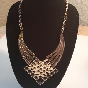 Vintage Gold Tone Womans Necklace